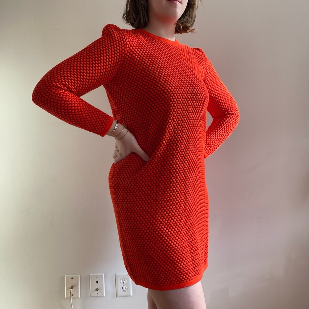 COS Cotton Long Sleeve Dress